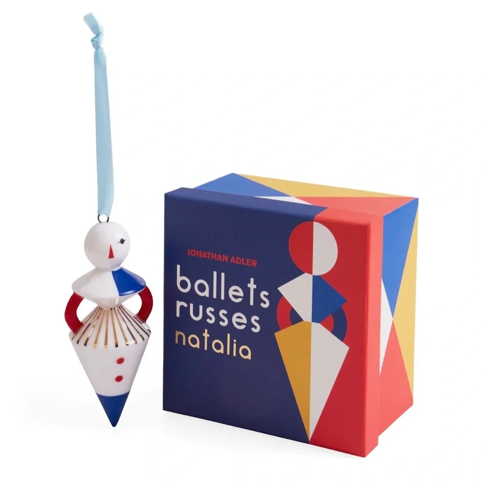 Jonathan Adler Ballets Russes Natalia Art Deco Ornament NWT